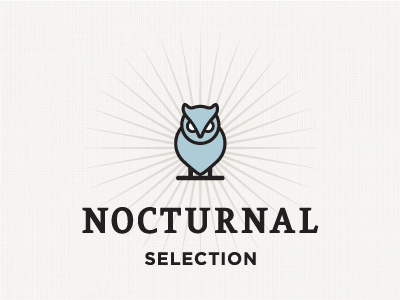 All-Nighter Kit branding logo owl packaging vector