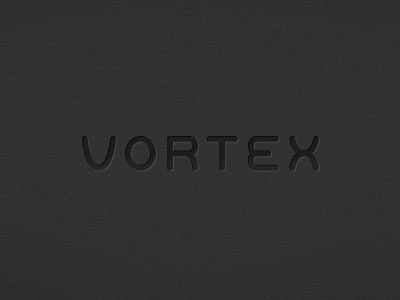 Vortex lettering logo logotype technology typography