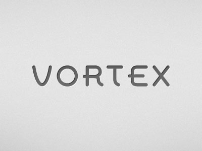Vortex (2) lettering logo logotype technology typography