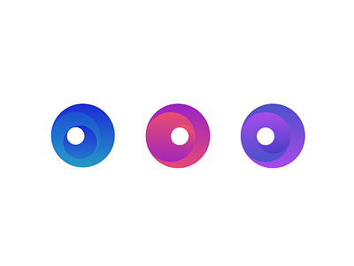 3D Swirl Logos 3d adobe adobe illustrator circles gradient icons logo design logos spheres swirl vector