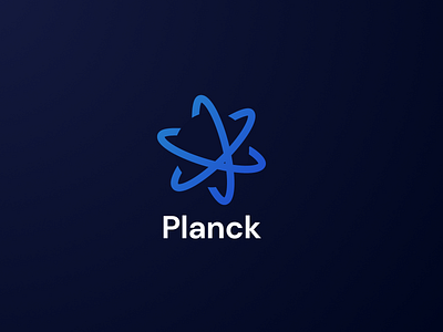 Planck - Discord bot logo adobe adobe illustrator atom branding discord illustrator logo quantum physics