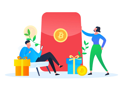 Bitcoin invites friends to get a gift