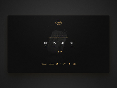 Daily UI - Countdown Timer concept dailyui design ui web