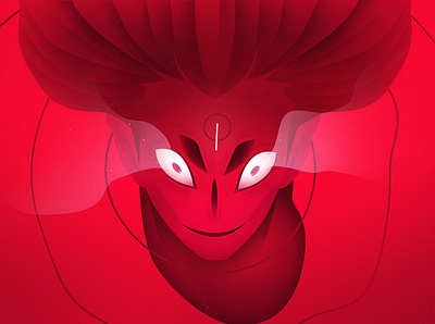 Red Demon art character characterdesign concept design illustration