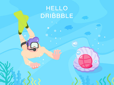 Hello Dribbble！