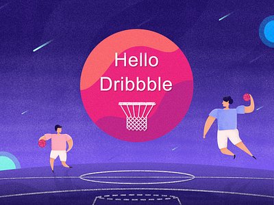 Dribbble design illustration ui