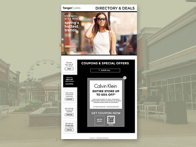 Mall Directory design digital directory graphic design interaction design interactive mall navigation