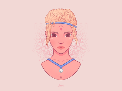 GOD·DESS - Portrait Illustration