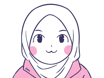 Anime Hijab designs, themes, templates and downloadable graphic elements on  Dribbble