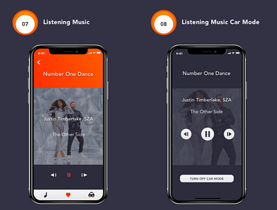 boom App for dribble car carmode design music music app music player radio radiostation ui uidesign ux