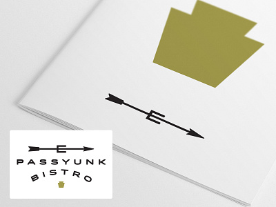 East Passyunk Bistro No.1 design fzmedia gold logo