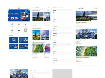 Mister Aladin Activity Apps app ui ux