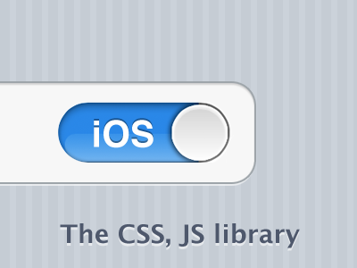iOS.css Library css only css3 ios library resolution independent web app