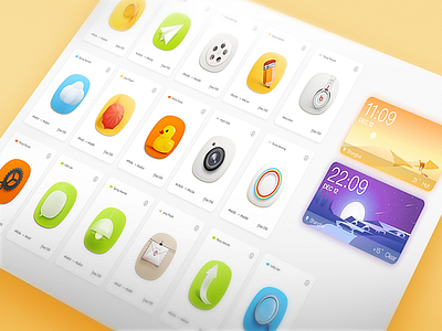 Small refreshing Icons characters icon illustration ui