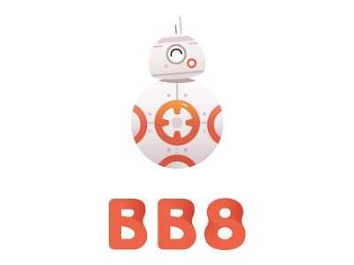 BB8-black bb8 icon illustration logo robot