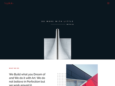 Vastukala - An Architecture Firm Contentder Template design ui ux web