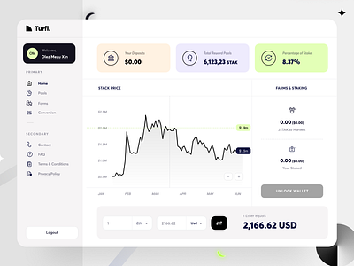 Stack Homepage UI