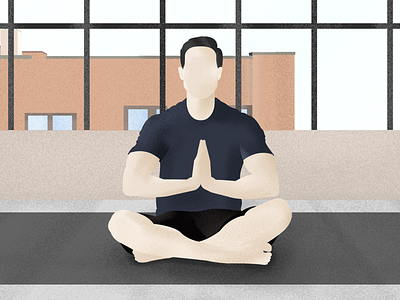 Yoga! illustration illustrator yoga