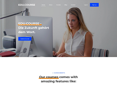 Education courses homepage course website courses education education courses education website homepage