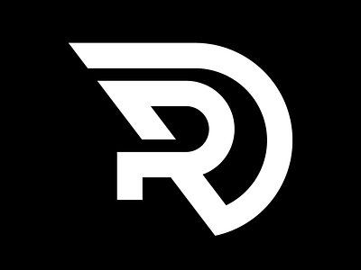 Personal Logo branding design letter logo logotype mark minimal monogram rd symbol typography