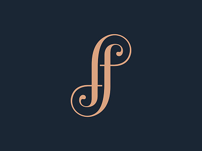 ff creative f logo ff ff logo initial initial logo initials letter logo luxury minimal monogram