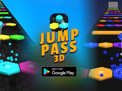 Jump Pass 3D : Hyper Casual Game androidgames gamedesign graphicdesign hypercasualgames mobilegame