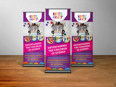 Pull-up banner design banner design graphicdesign illustrator print design