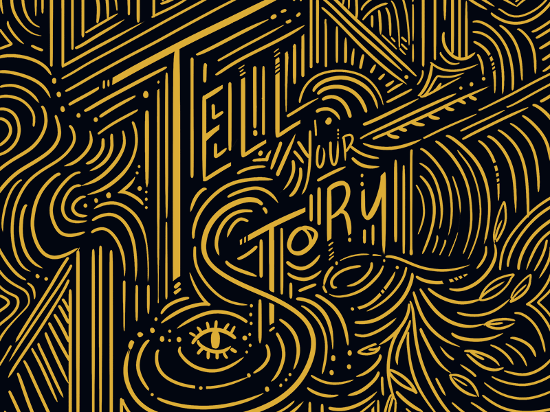 Tell Your Story By Karolina On Dribbble