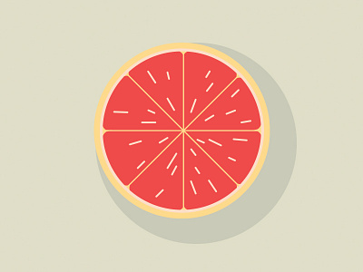 Grapefruit color fruit grapefruit simple
