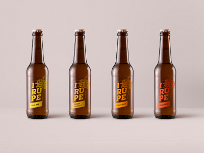 Brand identity for IRUPE / Handcrafted beer