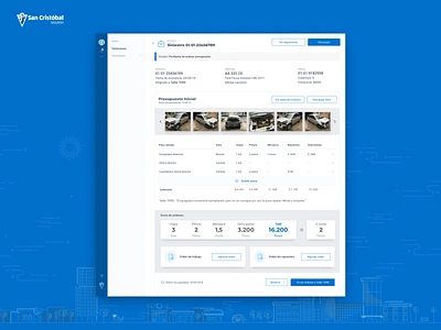 Plataforma de peritos - San Cristóbal Seguros app design interace logo skech ui ui design user center design user experience design user flow user interaction ux wireframe