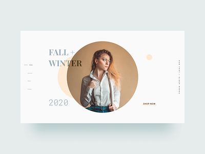 Clean Fashion Landing Page