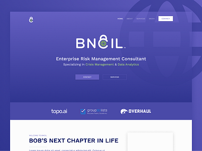 BNCIL – Landing Page