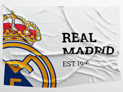 ¡Hala Madrid! branding design dribbbleweeklywarmup figma flag football madrid soccer sport sports team typography