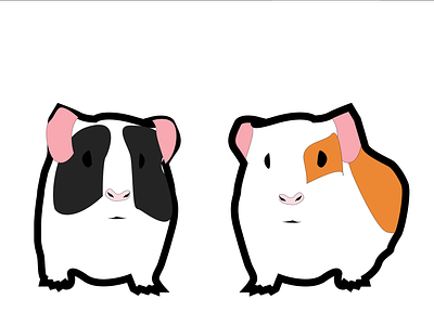 "Rocket Chip" animal animation chip cute design figma guinea pig illustration pet rocket vector weeklywarmup