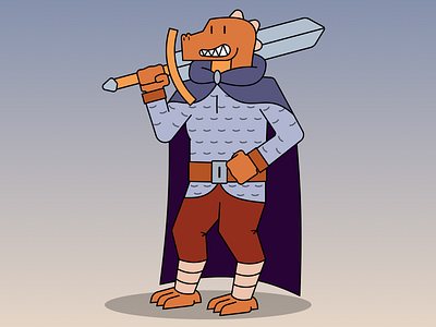 Arishann Kerrhylon, Dragonborn Fighter