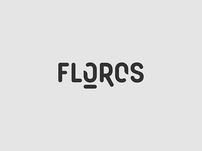 Floros design floros graphics logo post