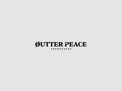 Outter Peace (pt.2) design gfx graphics logo outter peace