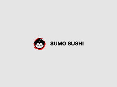 Sumo Sushi design food inspiration logo sumo sushi