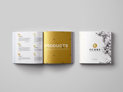 Ochre Product Booklet booklet booklets branding brochure design design editoral gfx graphics illustration illustrator inspiration logo ochre post product booklet typography vector