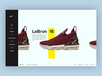 Nike™ UI branding design gfx graphics illustration illustrator inspiration logo nike post ui uidesign ux web