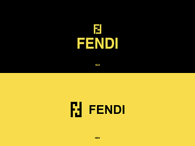 Fendi logo outlet design