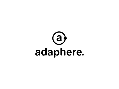 Adaphere adaphere branding creative design flat gfx graphics icon illustration illustrator inspiration logo logo design logo design concept post typography vector