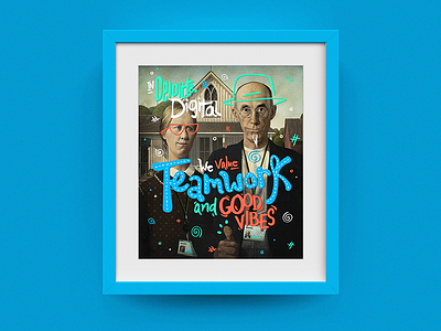 Deloitte Digital Frame #01 - American Gothic