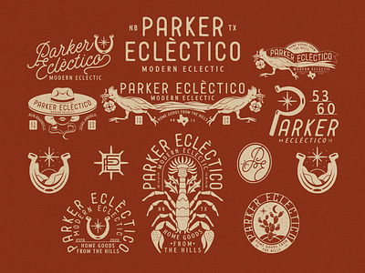 Parker Eclectico - Branding by Consume Design on Dribbble