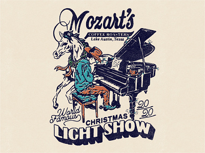 Mozart's Christmas Light Show