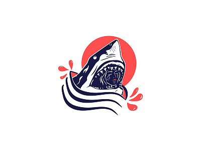 SHARK design illustration ocean shark