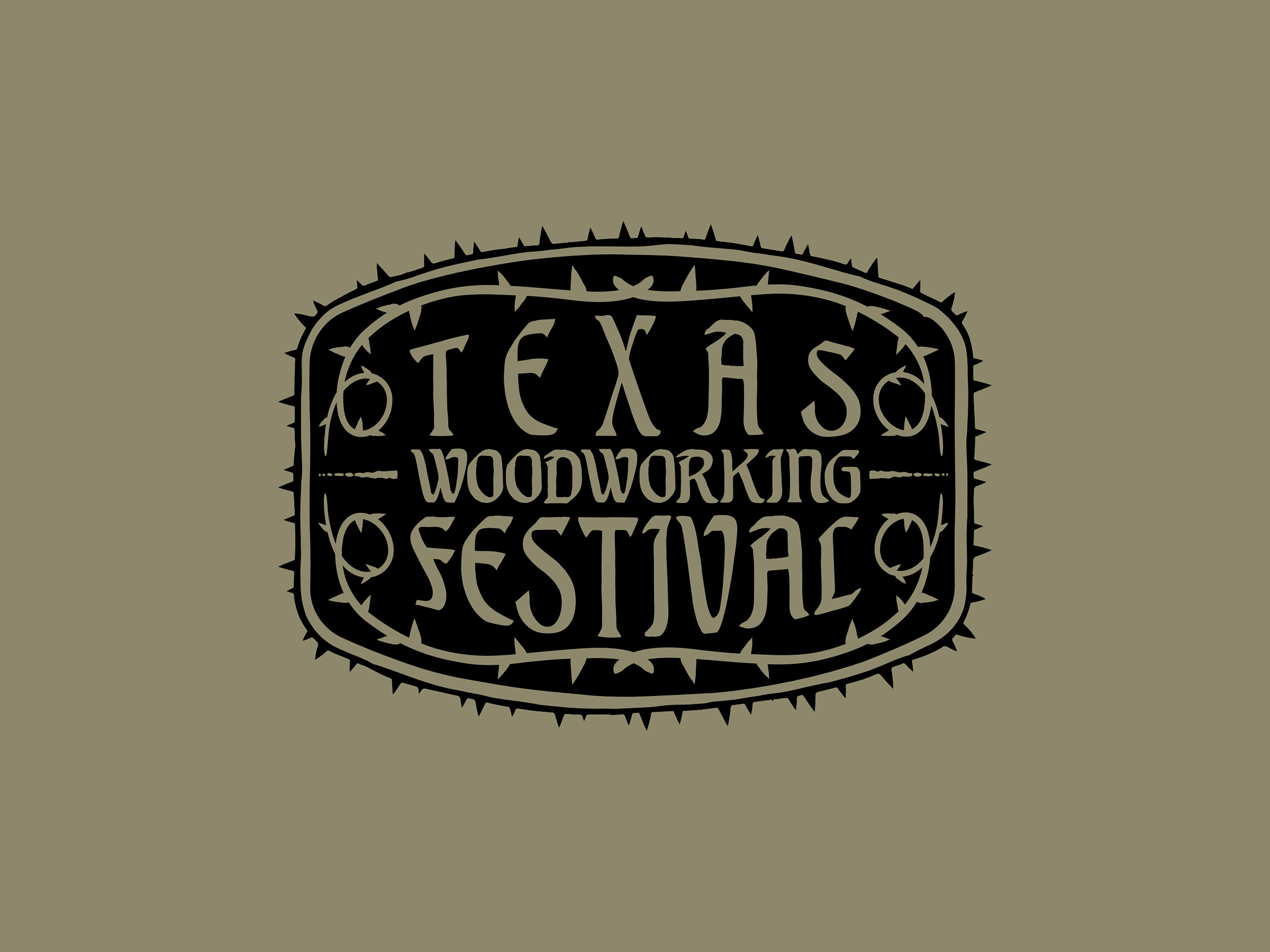 Texas Woodworking Festival Crest Design by Nolan Fleming on Dribbble
