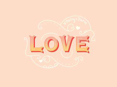 Valentine Card creative cute design dribbbleweeklywarmup handlettering illustration illustrator ipad kawaii lettering love minimal pastel procreate simple valentine valentine day