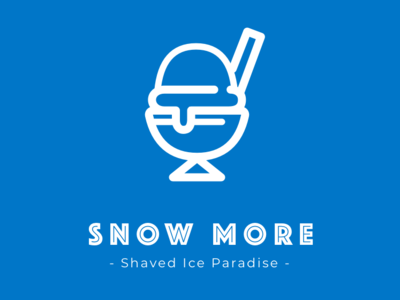 Shaved Ice Logo (1) branding illsutration logo sketch typograpgy vecor